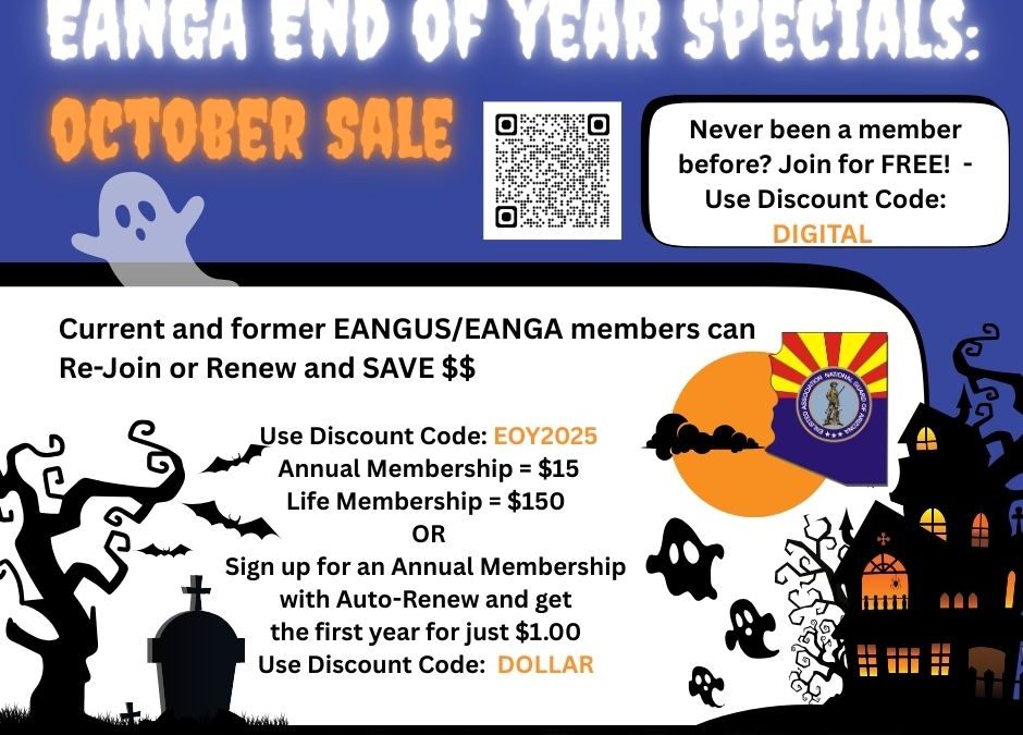 Save $$ on EANGA Membership Specials